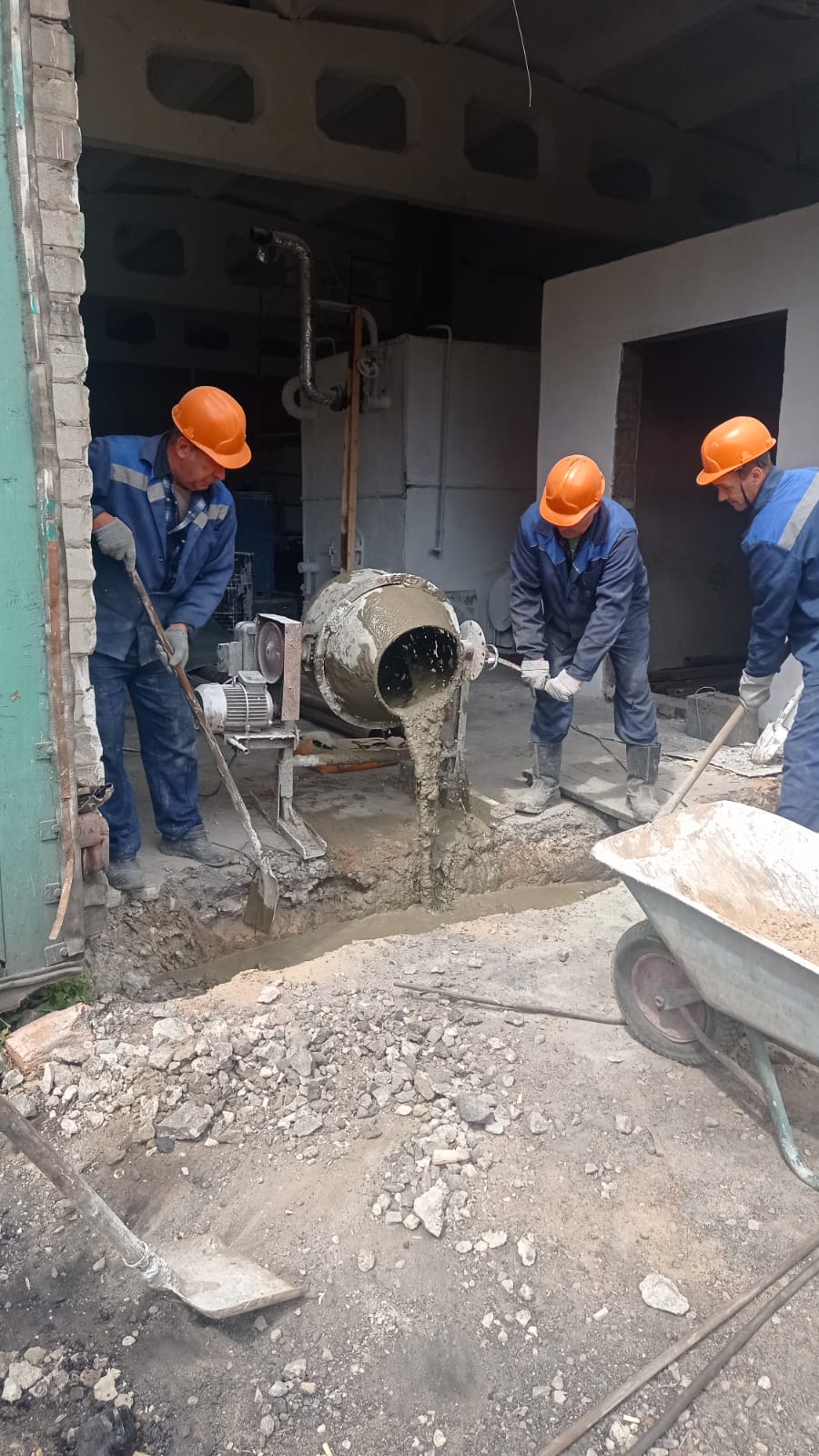 Продолжаются строительно-монтажные работы по техническому перевооружению котельной № 1205 с. Пектубаево.